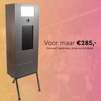 Photobooth van Romeijn Fotografie voor maar €285,- Exclusief: reiskosten, props en fotoboek